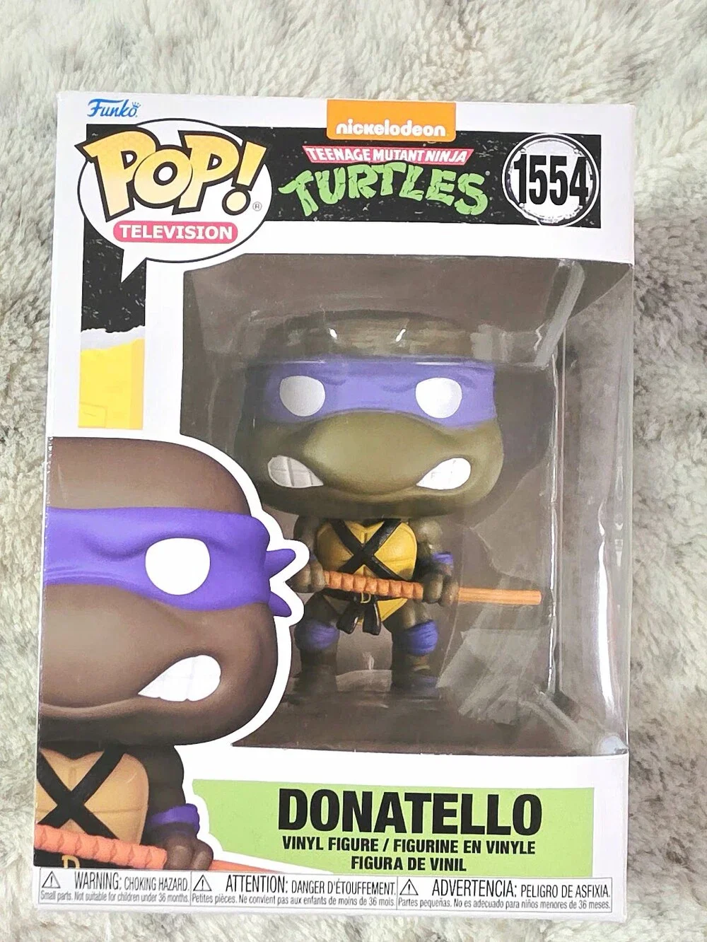 Funko Pop! Teenage Mutant Ninja Turtles Donatello Vinyl Figure 1554
